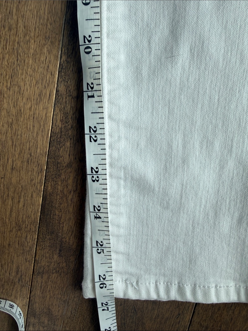 Democracy Ab'solution White High Rise Straight Leg Jeans 14P - Picture 5 of 8